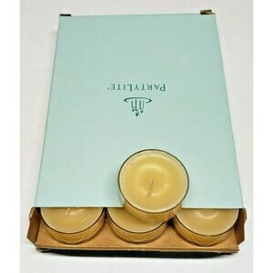 Vintage Partylite Tealights 12 Candles NOS "Tiramisu" p1f/v04413